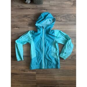 The North Face Kids Girls Zipline Rain Jacket Blue SZ S/P